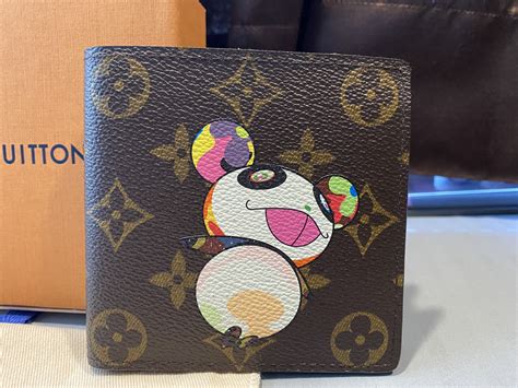 louis vuitton takashi murakami panda|Louis Vuitton murakami wallet.